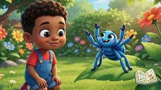 🕷️ My Tiny Spider Friend | Cute Animated Kids Poem About Friendship #Kidspoems #childrenspoetry