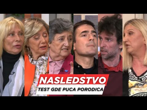 POSLE RUCKA - Nasledstvo kao test gde puca porodica - Problemi koji nastaju uz pomoc testamenata
