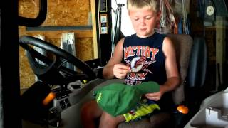 Green Tractor Talk - Omni Mfg Drawing