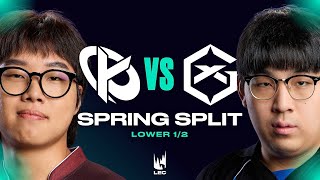 KC vs GIANTX, PAS LE DROIT À L’ERREUR ! (LEC Spring Split 2026)