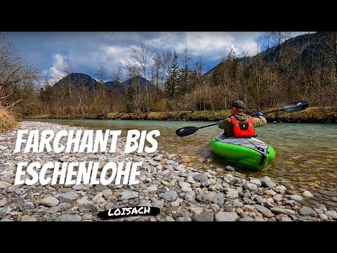 Loisach Paddeltour von Farchant nach Eschenlohe