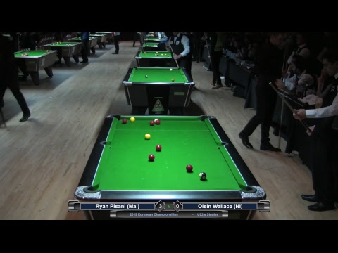 2019 U23's  European Championships - Ryan Pisani (Mal) v Oisin Wallace (NI)