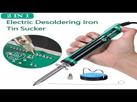 Вакуумный оловоотсос YIHUA 929D-V с AliExpress для удаления припоя