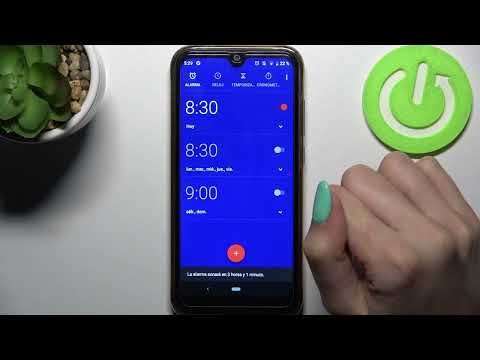 Cómo poner la alarma en CUBOT R19 - despertador