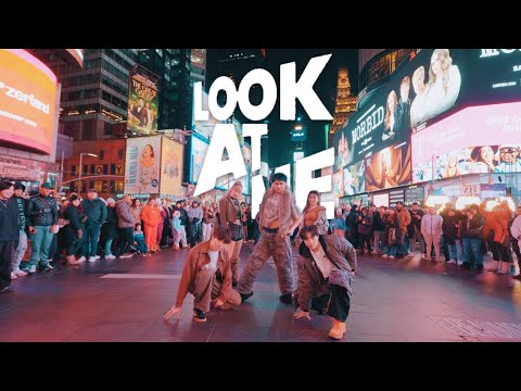 [KPOP IN PUBLIC NYC] ALLDAY PROJECT (올데이 프로젝트) - 'LOOK AT ME' Cover by F4MX | TIMES SQUARE