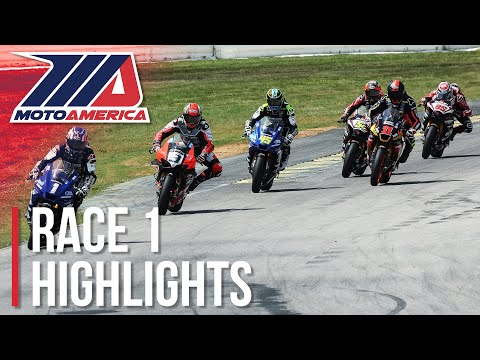 MotoAmerica Medallia Superbike Race 1 Highlights at VIR 2022
