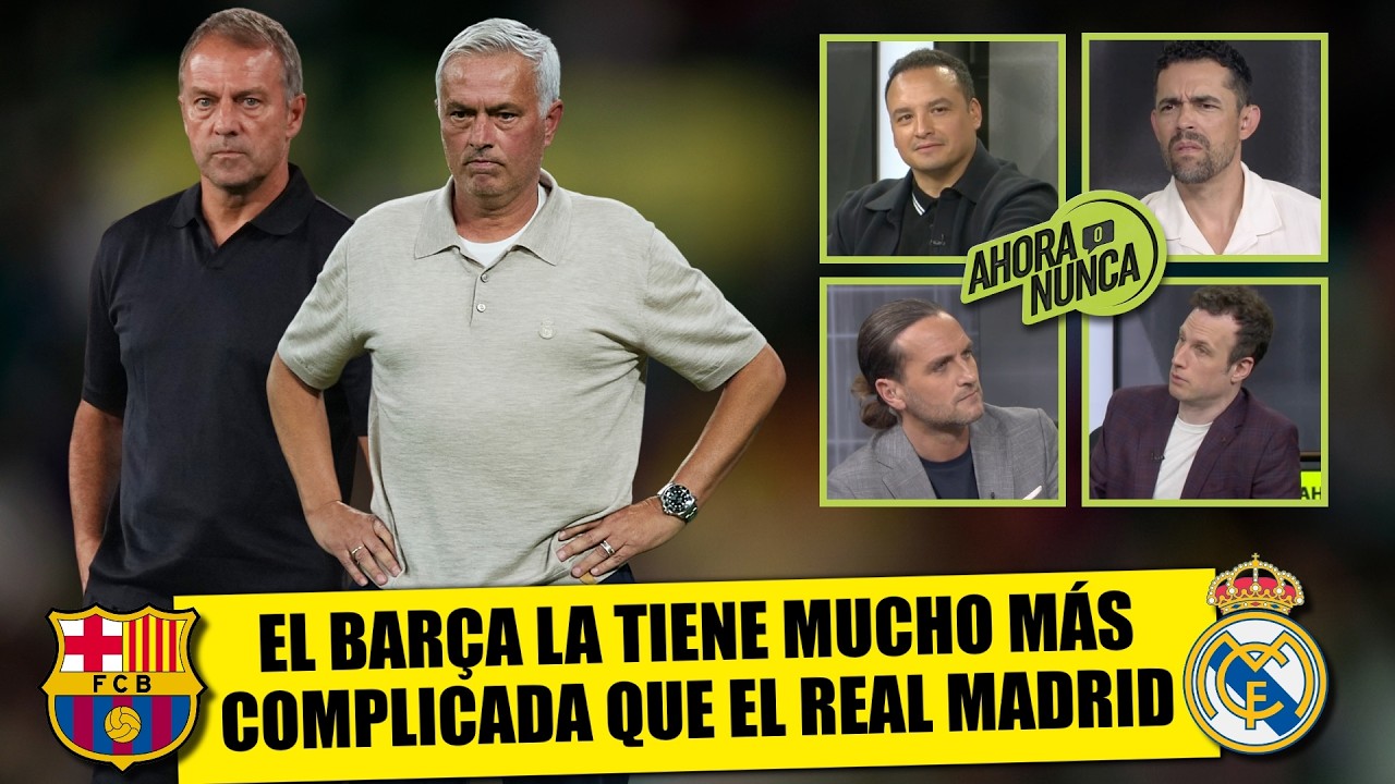 El camino del BARCELONA en CHAMPIONS ES UNA LOCURA comparado con el del REAL MADRID | Ahora o Nunca