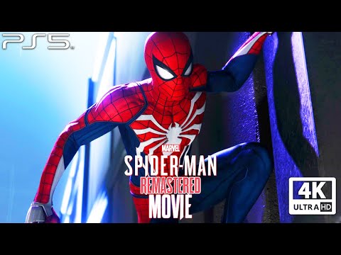 SPIDER-MAN REMASTERED PS5 All Cutscenes (Game Movie) 4K Ultra HD