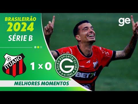 Gols e lances de Ituano x Goiás