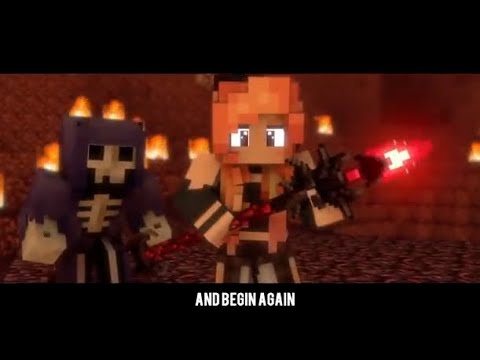 The Purple Sword Man 67 - "Begin Again" [SPEED UP!!] Minecraft Song By Rainimator