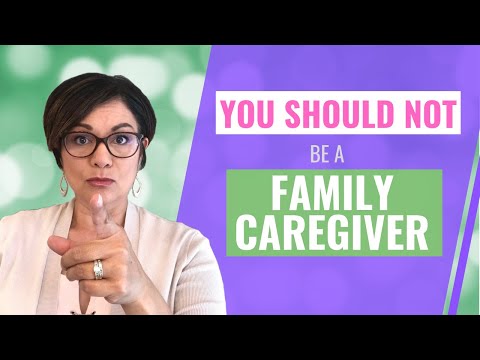 WHEN SHOULD YOU STOP BEING A CAREGIVER?