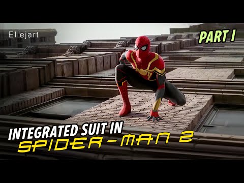 Integrated suit in Spider-Man 2 Spider-Man No Way Home