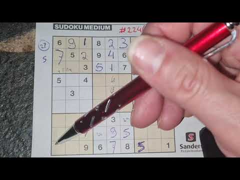 Again Our Daily Sudoku practice continues. (#2246) Medium Sudoku puzzle. 01-30-2021