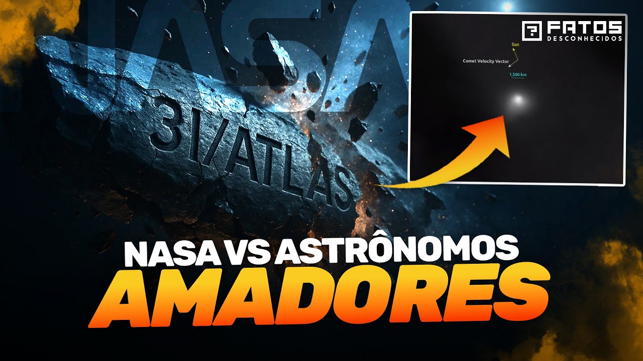 Por que as imagens do 3I/Atlas da NASA ficaram tão horríveis?