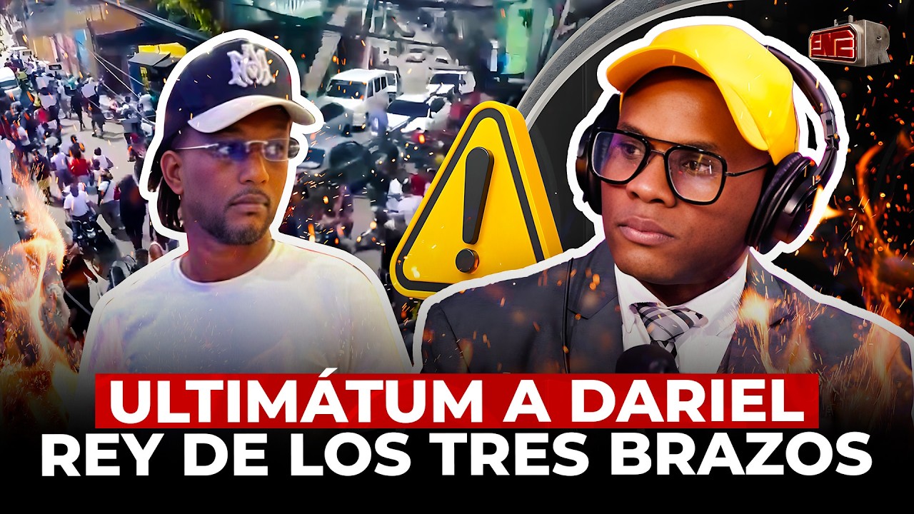 TOLENTINO DA ULTIMÁTUM A DARIEL REY DE LOS TRES BRAZOS POR ESCONDERSE DETRÁS DEL BARRIO