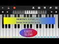 Perfect Piano Heroes Tonight Janji Feat Johnning Tutorial Piano Easy Slow Lagu Heroes Tonight