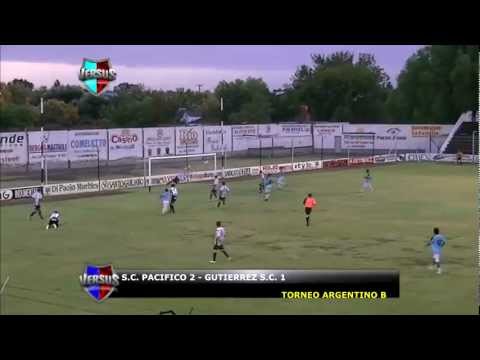 RESUMEN ARGENTINO B: S.C. Pacífico 2 - Gutierrez S.C. 1
