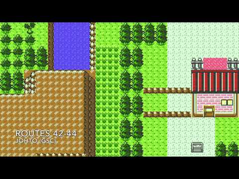 All Pokemon Game Themes - Routes