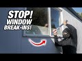 How To STOP WINDOW BREAK-INS!  Burglar-Proof Your HOME! (10 TIPS To Keep Your Family SAFE!)