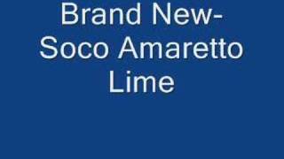 Brand New-Soco Amaretto Lime
