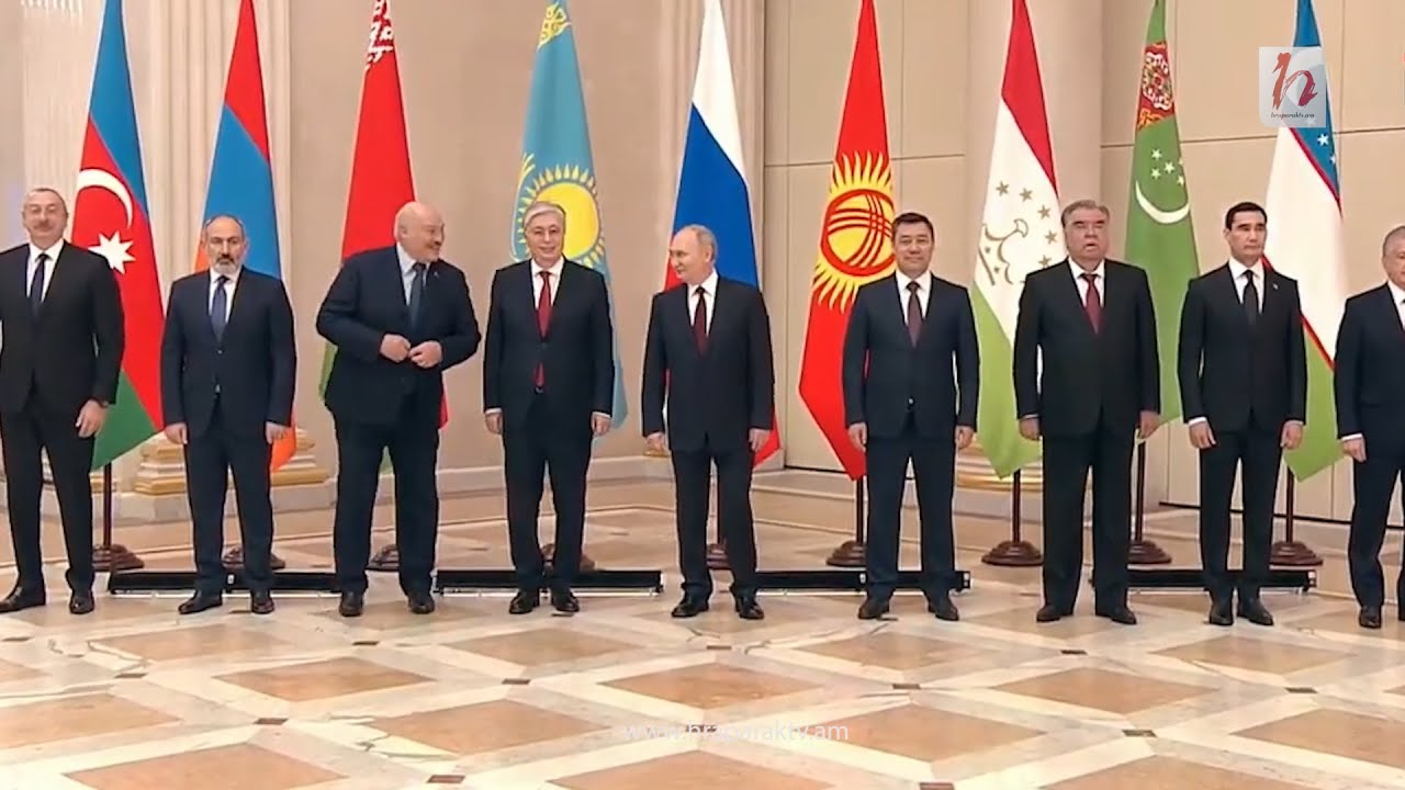 Փաշինյանը, Ալիևը, Պուտինն ու մյուսները լուսանկարվեցին Պետերբուրգում` ԱՊՀ գագաթնաժողովի շրջանակներում