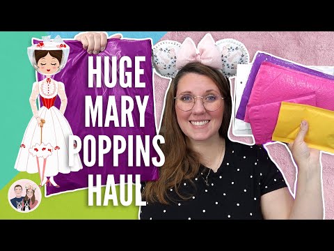 HUGE MARY POPPINS HAUL | Fantasy Pins, Plush, & More!
