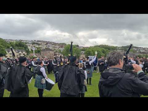 Inveraray & District Pipe Band New Medley @ British Championships 2022