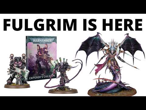 HUGE Warhammer 40K Release Week - Fulgrim is Here, Emperor's Children Full Range Release