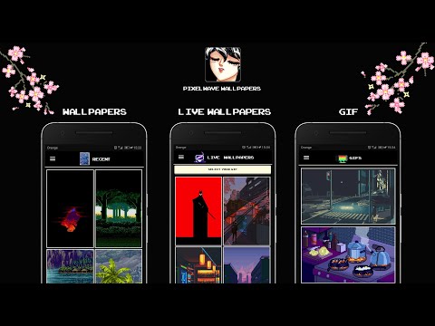 Pixelwave Pixel Art Wallpapers
