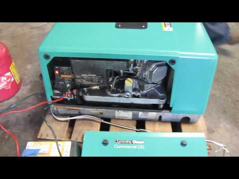 Cummins Onan Commercial QG 7000 Watt RV Generator 7 kW Gas Powered