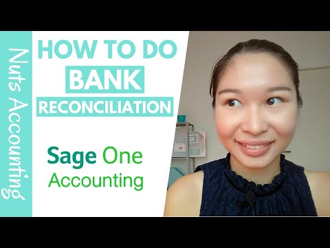 Sage One Accounting - How To Do Bank Reconciliation Tutorial 2019