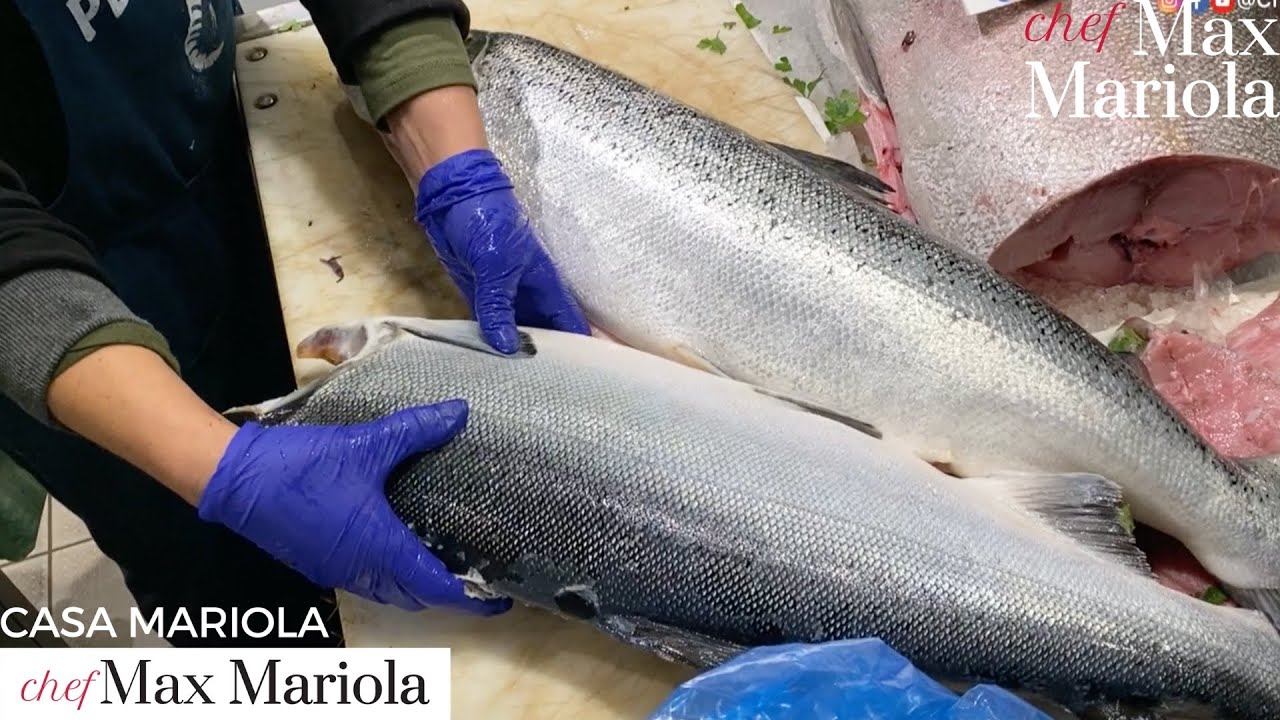 COME SCEGLIERE E ACQUISTARE IL SALMONE CRUDO GIUSTO Consigli di Chef Max Mariola