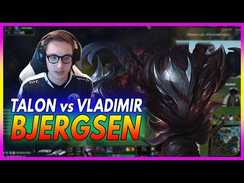 441. Bjergsen Talon vs Vladimir Mid - March 26th, 2017 - Patch 7.6 Season 7