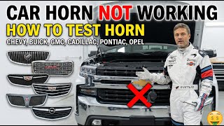 DIY GM Horn Repair: Diagnosis, Fuses, Relays & Replacement Guide