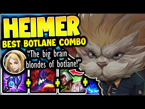 Heimerdinger is the BLONDE BOMBSHELL of botlane!