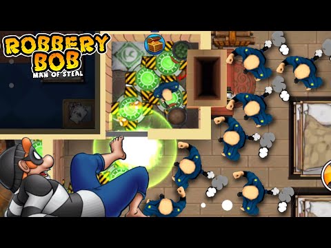 Robbery Bob : Summer Camp Use Bald Guard Costume - Path By Teleportation Part 322