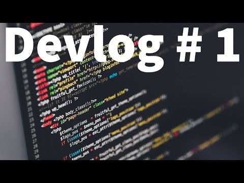 Making my Dream Game: Devlog # 1