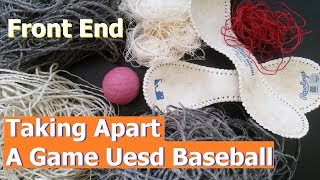 Front End (Inside a game used MLB Baseball)