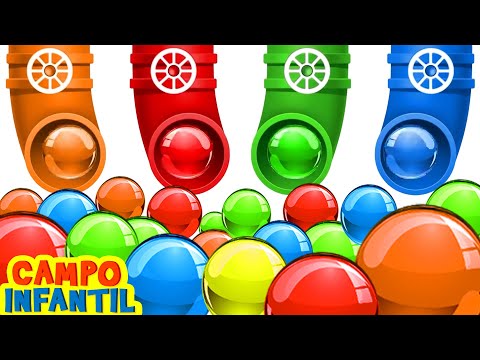 Campo Infantil | ¡Vamos a Hacer una Piscina de Pelotas de Colores!