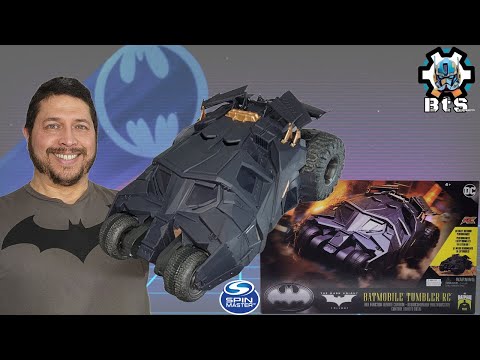 Batman The Dark Knight Trilogy BATMOBILE TUMBLER RC Review! Bert the Stormtrooper Reviews! #batman