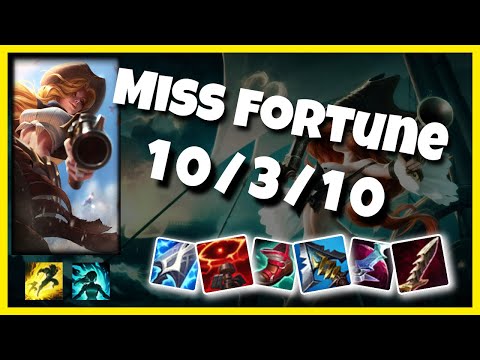 Miss Fortune vs Ezreal TURKISH Challenger BOT (10/3/10) - v11.4