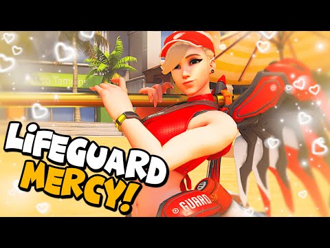 LIFEGUARD MERCY IS HERE!! 🏊‍♀️❤️ Grandmaster Mercy - Overwatch 2