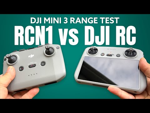 DJI Mini 3 Range Test Comparing the DJI RC vs RCN1 Controller