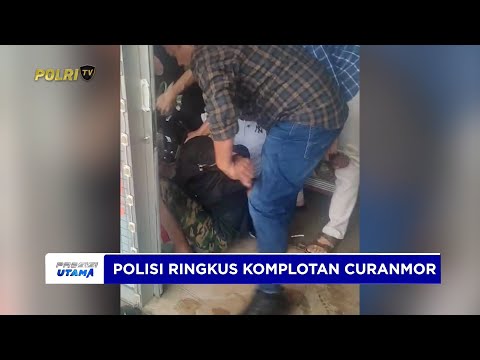 POLRESTA BANYUMAS RINGKUS KOMPLOTAN SPESIALIS CURANMOR BERSAMA BARANG BUKTI