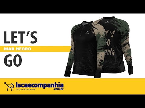 Vídeo Camiseta Mar Negro 30150 Lets Go FPS 50+