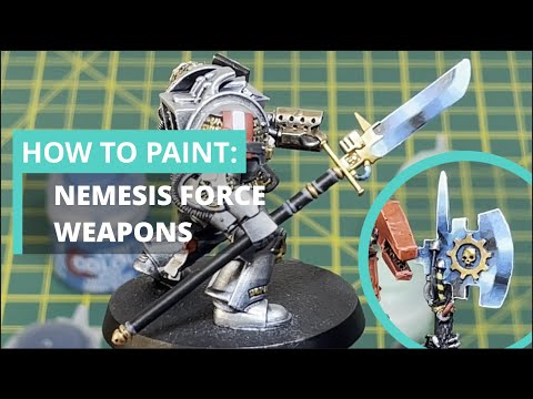 How to Paint: Nemesis Force Weapons
