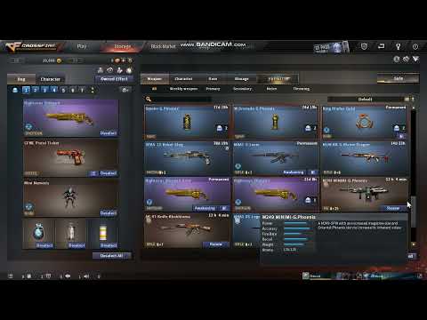 M4A1-S-Laser-Gold Awakening [CrossFire West]