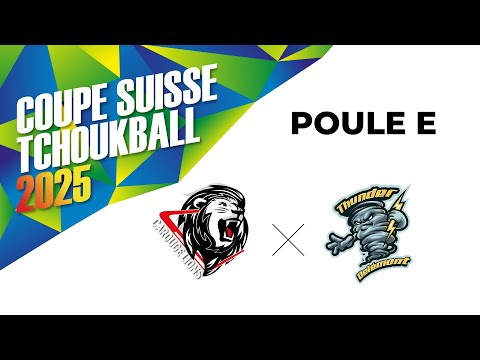 Carouge Lions – Delémont Thunder • Coupe suisse 2025 – Poule E