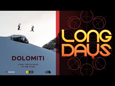 Skiing in closed ski resorts - Dolomites, Italy - LONG DAYS full section
