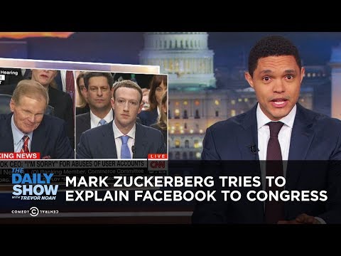 馬克祖克柏試圖向國會解釋臉書 (Mark Zuckerberg Tries to Explain Facebook to Congress)